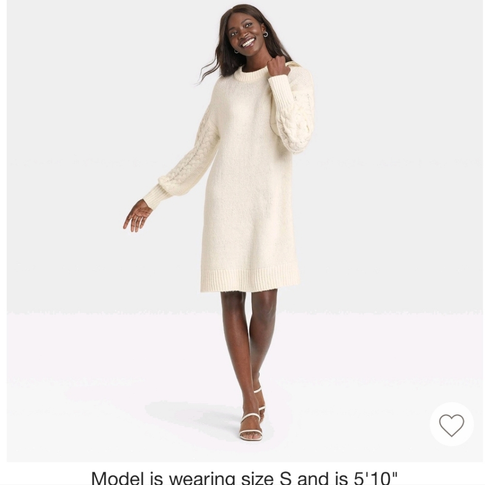 Sweater dress